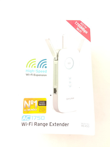 Repetidor Sinal Tp Link Ac 1750 Mbps Re 450 High-speed Wifi 