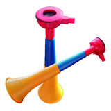 Vuvuzelas Tricolor X 12 Unidades Trompeta Animadora De Equip