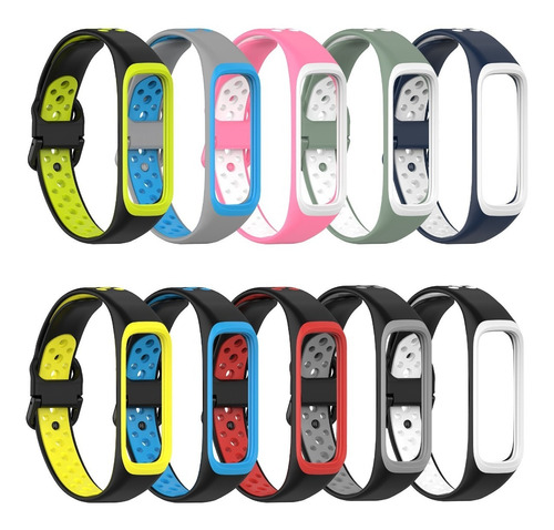 Malla Bicolor Exclusiva Para Samsung Galaxy Fit2 R220