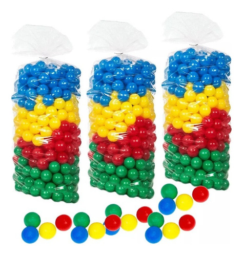 500 Bolas De Gel Para Piscina De Bolinhas Coloridas