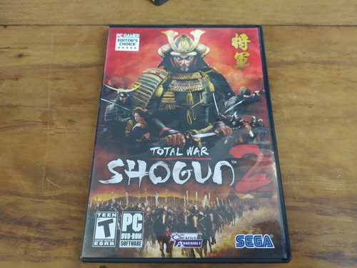 Jogo Pc Dvd-rom Total War Shogun 2 Original Usado Com Nf-e 