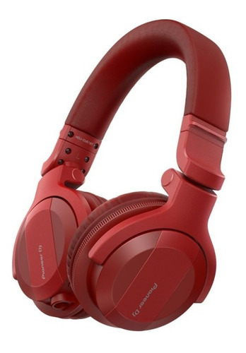 Audífonos Para Dj Pioneer Hdj-cue1bt-r Rojo Bluetooth 