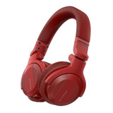 Audífonos Para Dj Pioneer Hdj-cue1bt-r Rojo Bluetooth 