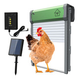 Puerta De Gallinero Automática Con Energía Solar Para Pollos