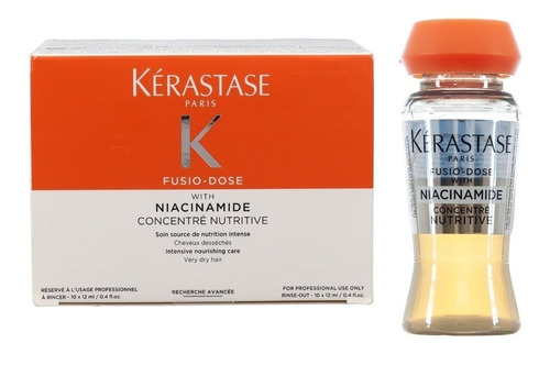 Fusio Dose Niacinamide Concentré Nutritive - Caixa 10x12ml | Kérastase