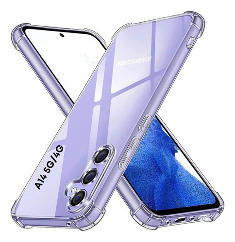 Carcasa Para Samsung A14 A54 A34 5g Silicona Transparente 