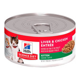 Hills Lata Kitten Hígado De Pollo 156 G