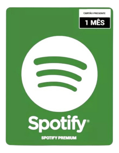 Spotify Premium - 1 Mês - Gift Card- Envio Imediato
