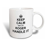 Taza Mágica  Keep Calm And Let Roger Handle It 