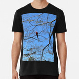 Remera Hermoso Paisaje De Taiwán - Guacamayo De Colores Bril