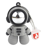 Memoria Usb 64gb Diseño Forma Figura De Astronauta Animado