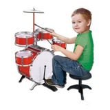 Set Bateria Musical Niña O Niño 5 Tambores Juguete Infantil