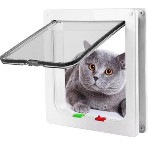 Puerta Xl Interior Para Gatos Y Perros Mascotas 27*25 Cm 