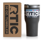 Termo Rtic 30 Oz. Acero Inoxidable Negro/charcoal Color Negro