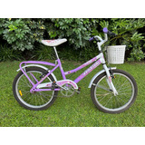 Bicicleta Tomaselli Lady Kids Lila- Rodado 20- Usada- Caba