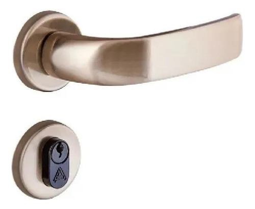 Fechadura Aliança 55011- Home Externa Bronze Latonado