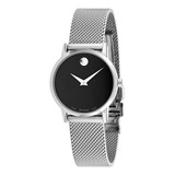 Reloj Movado Para Mujer 607220 Museum De Cuarzo Suizo