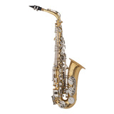 Saxofone Alto Michael Laqueado C/ Chaves Niqueladas - Wasm32