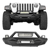 Defensa Delantera Acero Con Barra Led Jeep Wrangler Jl 18-24