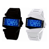 5 Piezas Reloj Led Deportivo Digital Estilo De Combate