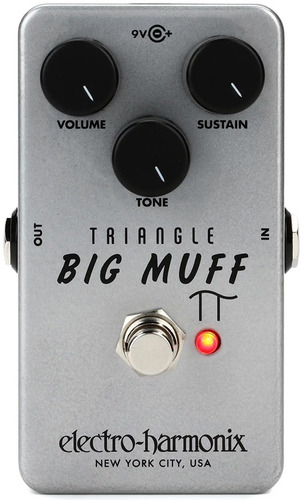 Pedal Electro Harmonix Triangle Big Muff Pi Distorsion Overd