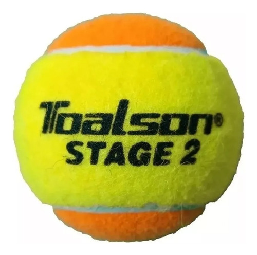 Pelota Tenis Toalson Baja Presión Segunda Seleccion Pack X10