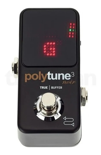 Pedal Polytune 3 Noir Mini Afinador Novo Cromatico  Bonafide