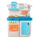 Cozinha Infantil Grande 79cm Fogão Geladeira Pia Utensílios