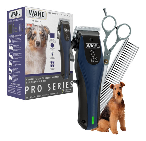 Rasuradora Wahl Power Pro Inalámbrica Iones De Litio + Kit