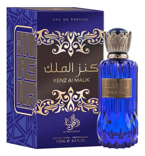 Perfume Arabe Al Wataniah  Kenz Al Malik Masculino Edp 100ml 