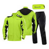 Impermeable Motociclista Reflejante Con Capucha Sulaite