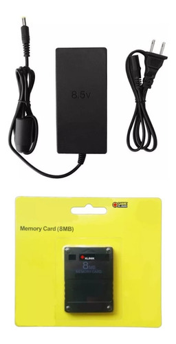 Ps2 Memory Card Memoria De 8mb + Eliminador Playstation 2