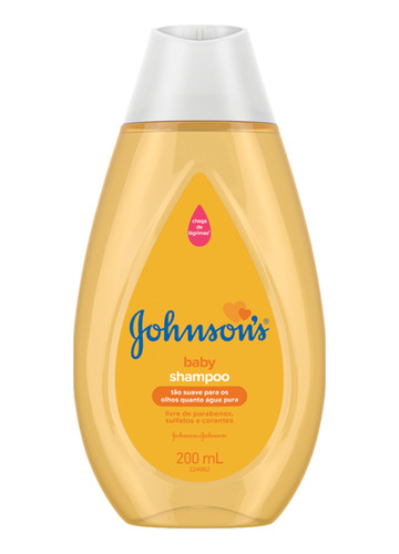 Shampoo Johnsons Baby 200 Ml Tradicional Glicerina