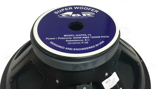 Woofer 15 Array 1200 W Parlante Outlet Impecable Envio