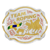 Fivela Country Masculina Team Roping - Tam G - 15311f Pdc