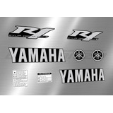 Calcos Yamaha Yzf R1 Año 2008 Metalizadas Diseño Original