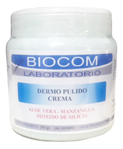 Crema Dermo Pulido Biocom X 250gr.