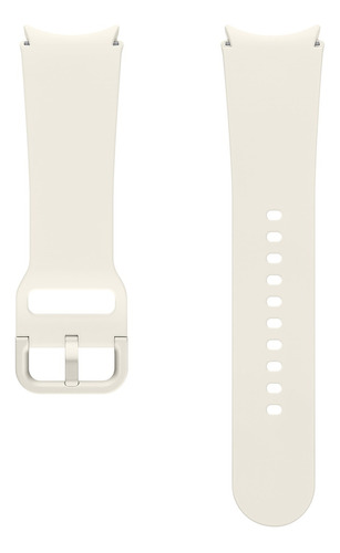 Extensible Para Smartwatch Samsung Watch 6 Beige - 27.5mm De Ancho