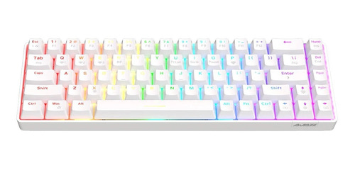 Teclado Mecánico Hotswap Rgb Inalambrico Brown  Ajazz