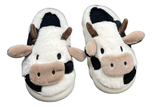 Pantufla De Vaquita Sandalia Mujer Pantufla Vaca Para Dama 