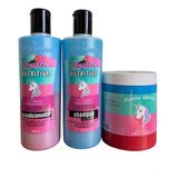 Kit Bomba Nutritiva Shampoo+acondicionador+mascara