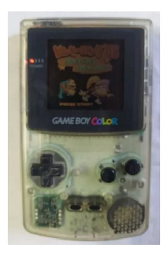 Nintendo Game Boy Color Standard Cor  Clear