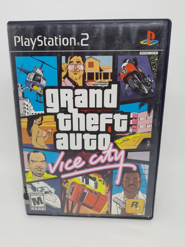 Gta Vice City Grand Theft Auto - Jogo Usado Ps2