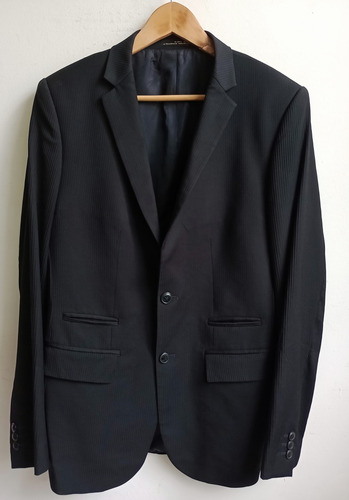 Blazer Zara Negro Talle 48 Saco