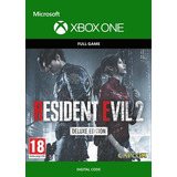 Resident Evil 2 Remake Deluxe Edition Xbox Código 25 Digitos