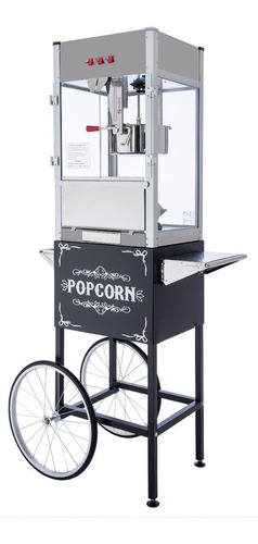 Maquina Pochoclera De 16 Oz Con Carro * Popcorn * Pochoclos