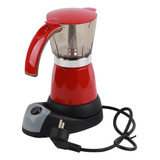 Cocina Desmontable Moka Eléctrica De 300 Ml/6 Tazas Y 480 W