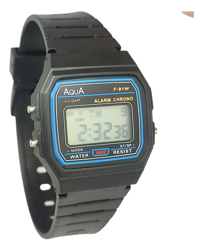 Relógio Digital Masculino Aqua Original Barato A Prova Dágua