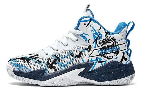 Zapatillas De Baloncesto De Malla A La Moda Para Niños