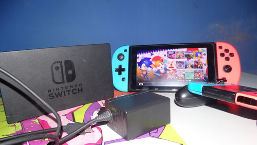 Nintendo Switch 32 Gb Flasheable Con Accesorios(ofertable)